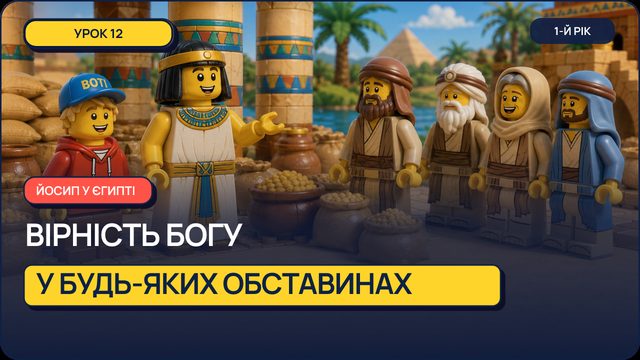 Урок 12 — Йосип у Єгипті