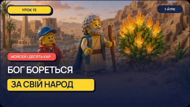Урок 15 — Мойсей і Десять Кар
