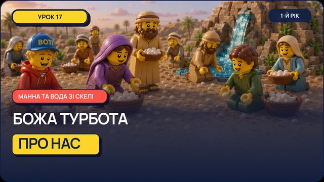 Урок 17 — Манна та Вода зі Скелі