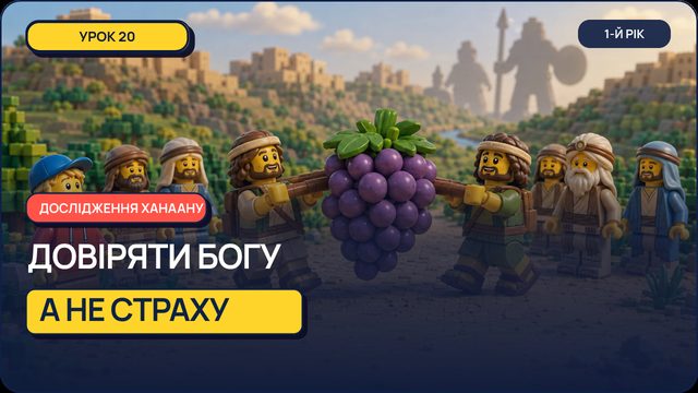 Урок 20 — Дослідження Ханаану