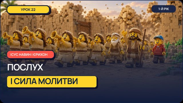 Урок 22 — Ісус Навин і Єрихон